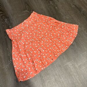 Hollister Ultra High-Rise Mini Skater Skirt Floral XS